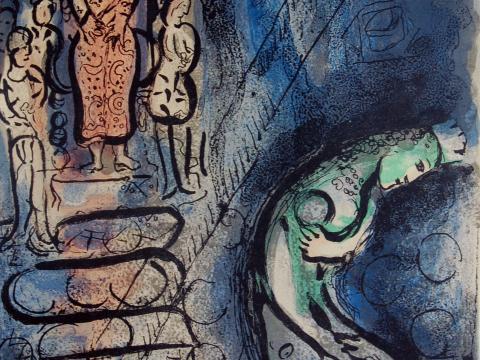 35. Chagall, Ahasuerus Banishes Vashti 1960 copy