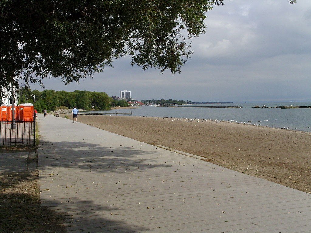 Sunny Side Beach on Lake Ontario