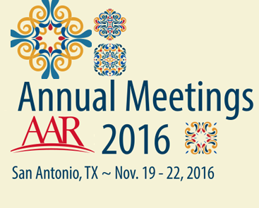 AAR Annual Meeting AAR Annual Meeting