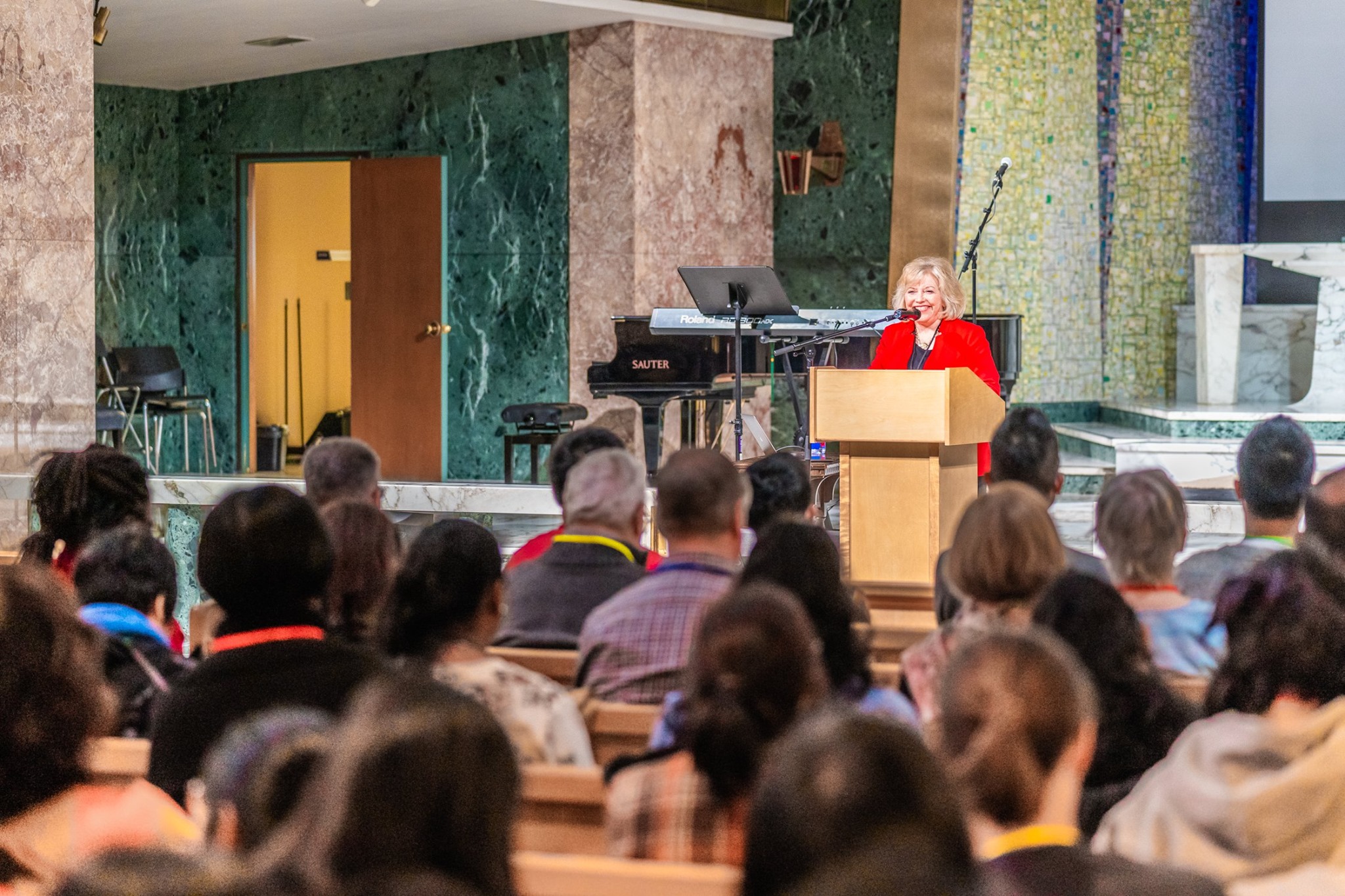 Keynote session with Dr. Holly Catterton Allen at the Toronto Children's Ministry Conference 2019