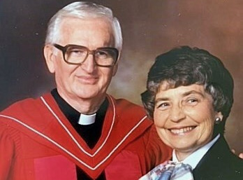The Rev. Dr. Marwood "Marney" Patterson with his wife Joan