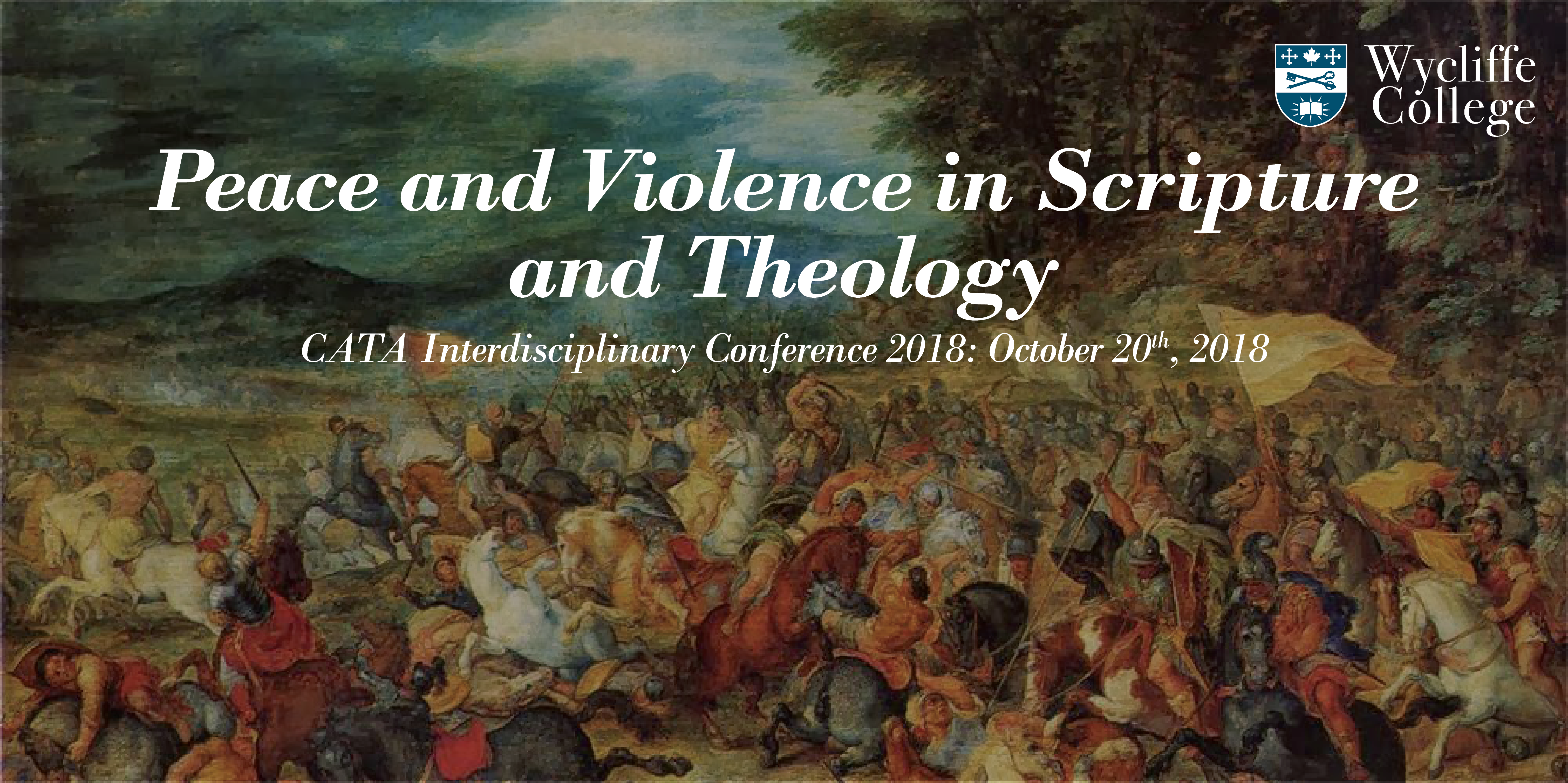Peace and Violence in Scripture and Theology