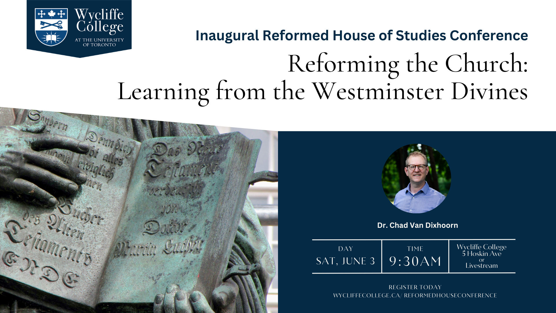 Reformed House Conference 2023 Reformed House Conference 2023