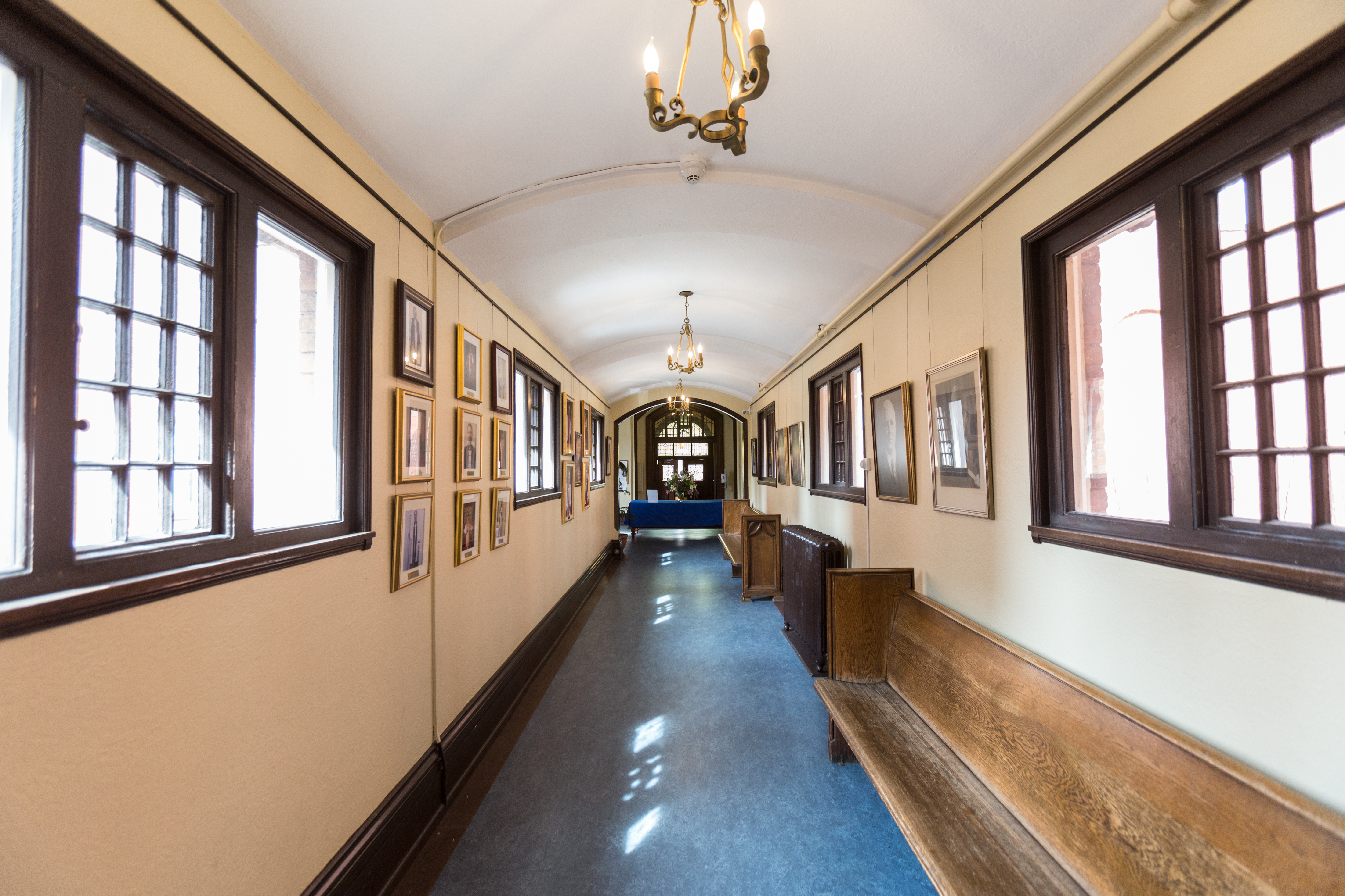 Hallway to Sheraton Hall