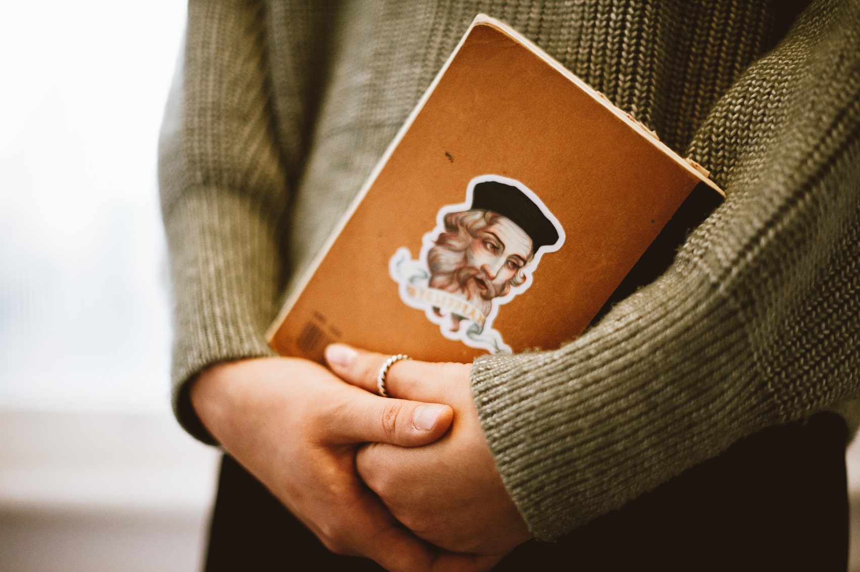 John Wycliffe reimagined - Wycliffian sticker designed by Joyce Shin John Wycliffe reimagined - Wycliffian sticker designed by Joyce Shin