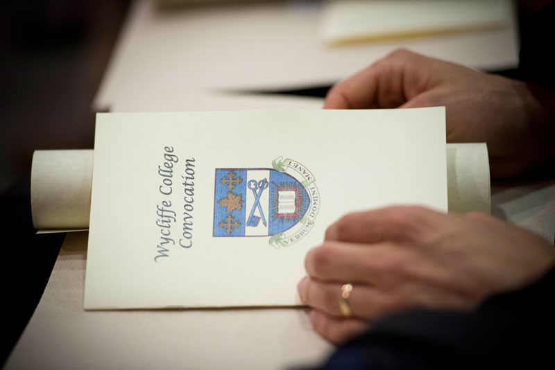 Wycliffe's 2016 Convocation Wycliffe's 2016 Convocation