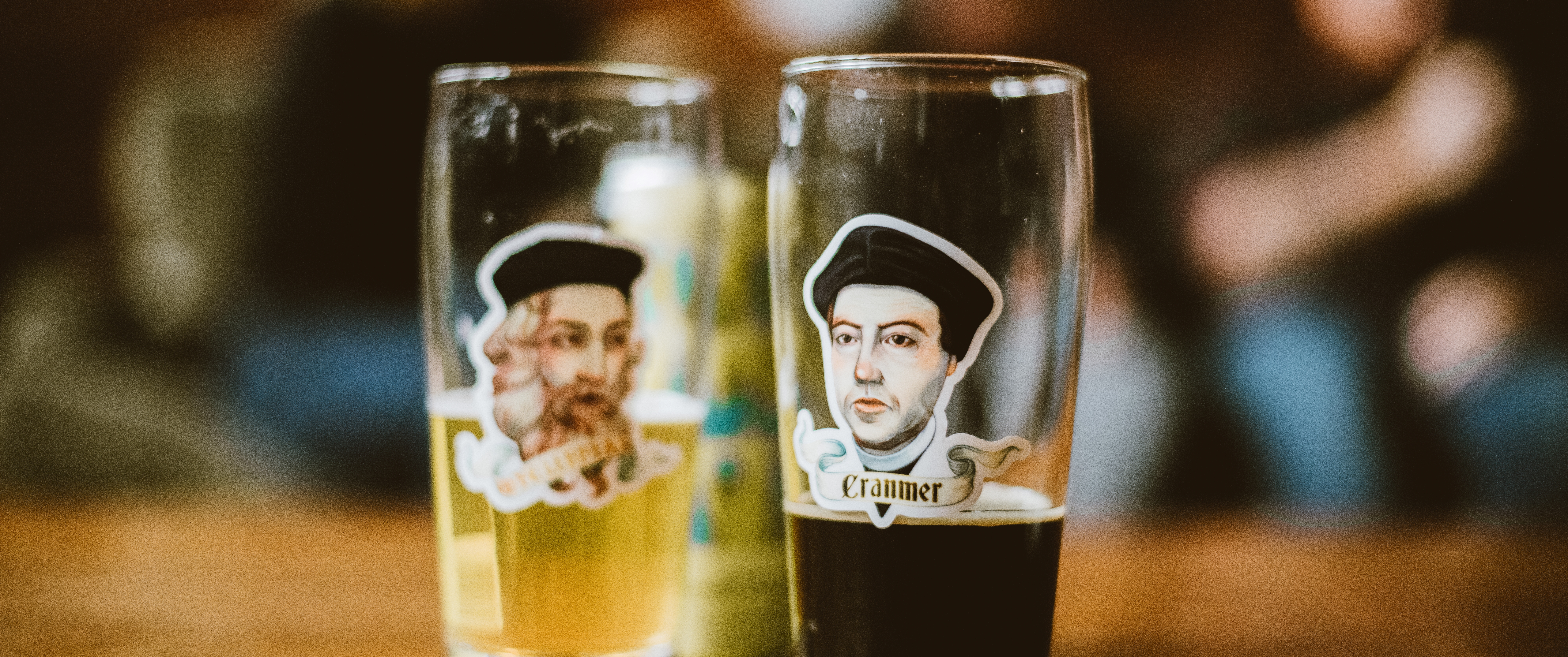 Beer glasses