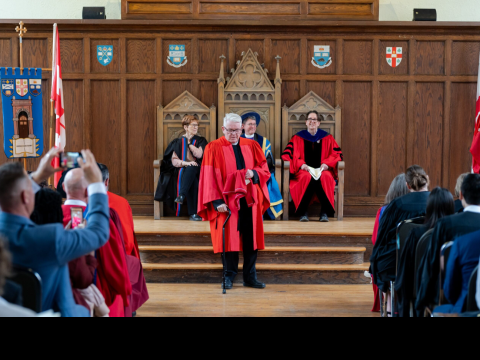 Convocation Ceremony_Honorand_Rev Canon Dr Barry Parker