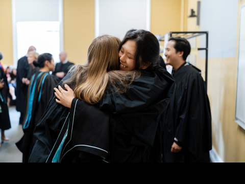 Convocation 2024 Student Robing