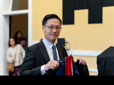 Convocation 2025 - robing