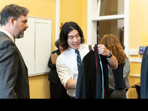 Convocation 2025 - robing