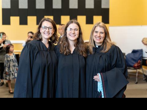 Convocation 2025 - robing