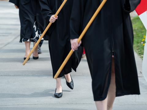 Convocation 2025 - procession