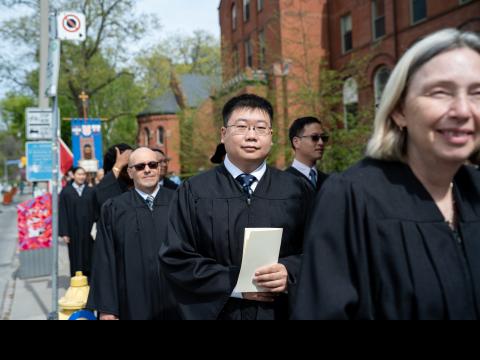 Convocation 2025 - procession