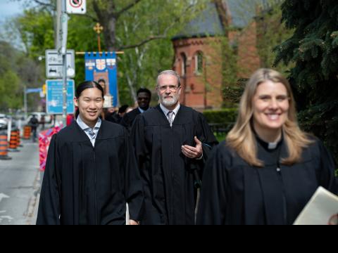 Convocation 2025 - procession