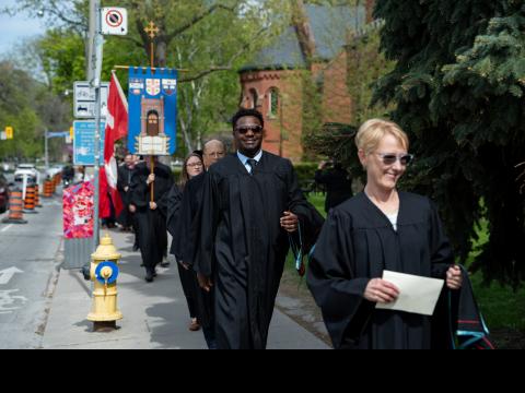 Convocation 2025 - procession