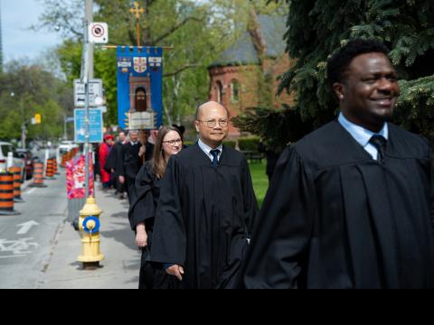 Convocation 2025 - procession