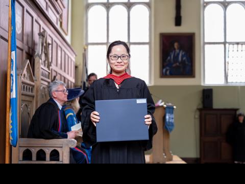 2026 Convocation ceremony certificate 
