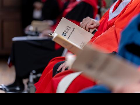Convocation 2026 ceremony close up 1