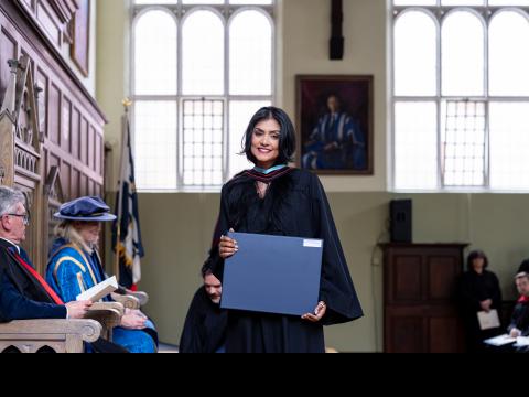 Convocation 2026 ceremony certificate