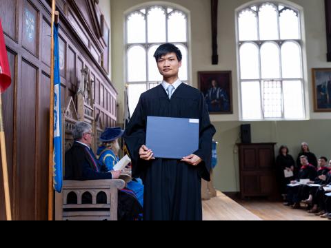 Convocation 2026 ceremony certificate