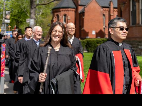 Convocation 2026 procession 1