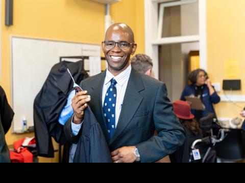 Convocation 2026 robing 2