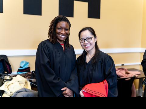 Convocation 2026 robing 6
