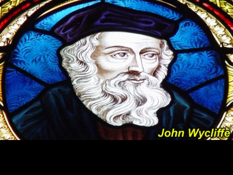 John Wycliffe Splash