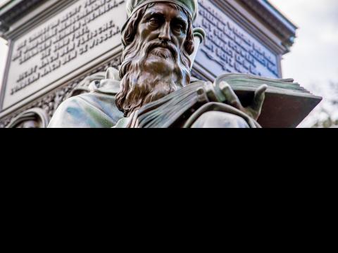 John Wycliffe Statue