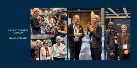 Kristen Deede Johnson at General Synod 2025 