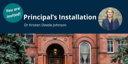 Kristen Deede Johnson Eleventh Principal at Wycliffe College photo outdoors 