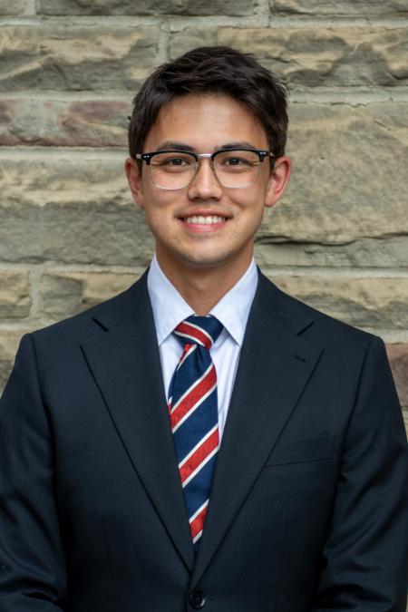 Zakary Herbert headshot in front of Great Hall September 2025