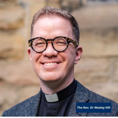the Rev. Dr Wesley Hill outdoor headshot 