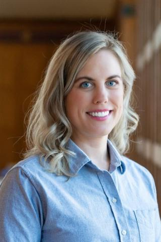 Brittney Macdouell in Great Hall against wood panelling (2025 -edited 2)