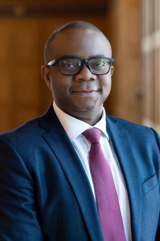Victor Ezigbo in Great Hall with wood panelling (2025 - v2)