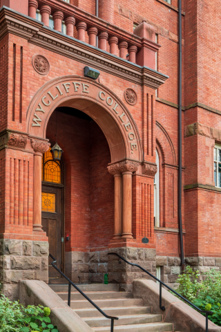 Wycliffe Building front door 2400x1236