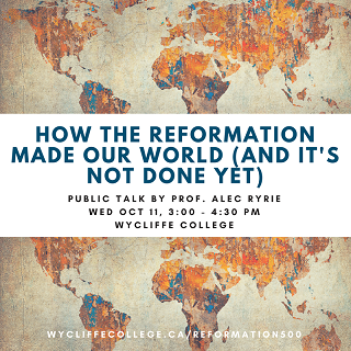 Reformation Wednesday Event with Alec Ryrie resized