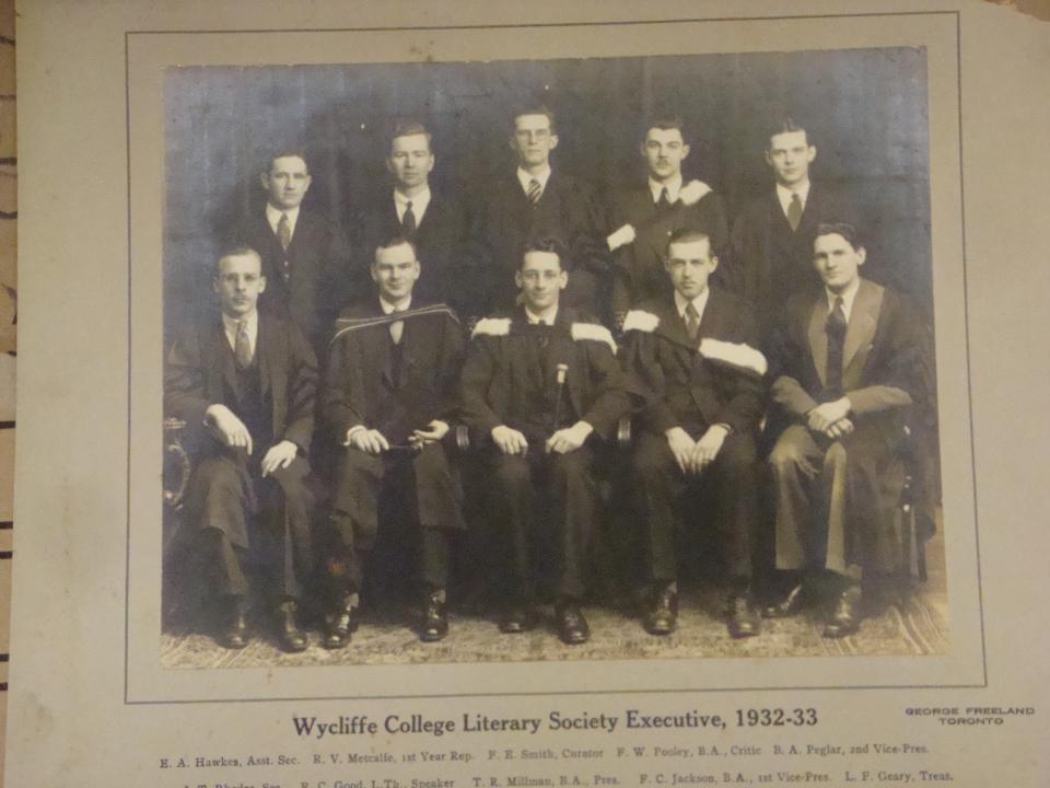 Literary Society 1930s