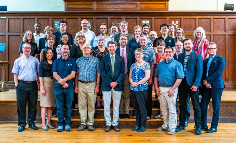 Group photo of Wycliffe Faculty and Staff